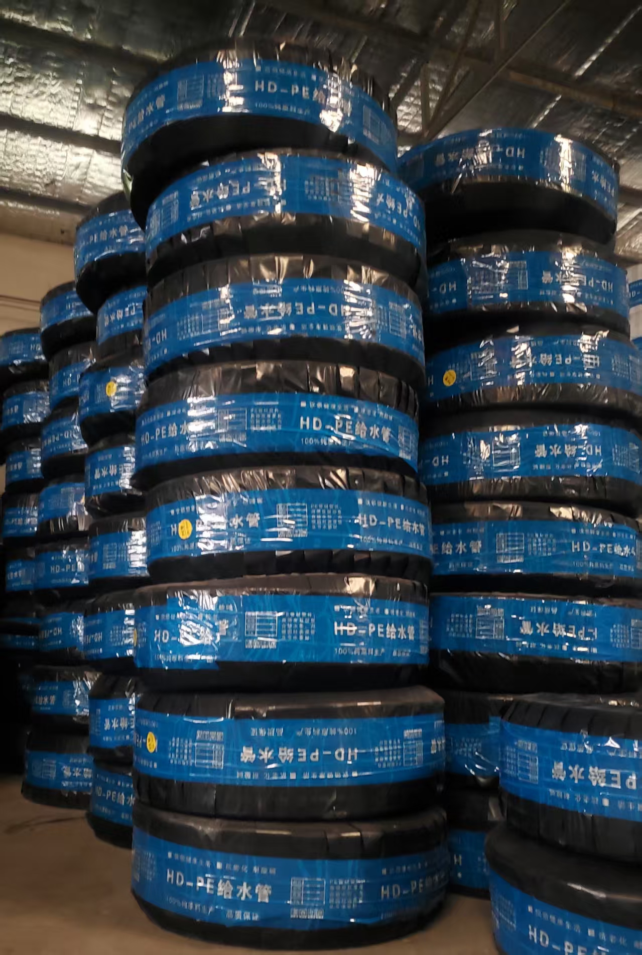 鑫满意滴灌管盘卷实拍